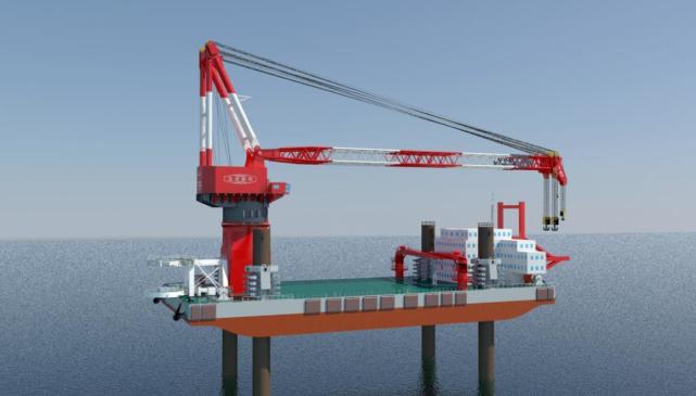 世界最大風電施工平臺