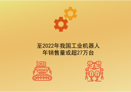 至2022年我國工業(yè)機(jī)器人年銷售量或超27萬臺(tái)