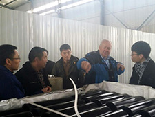 Shougang’s Peru Iron Ore Project contracted by ThyssenKrupp AG is configured with Yunrunhua’s magical roller in preference